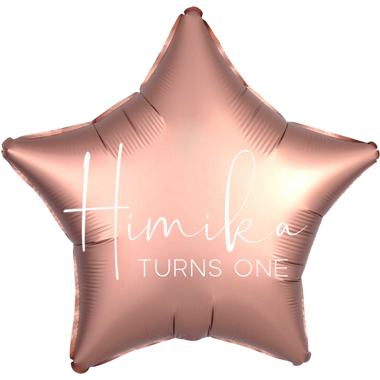 Custom Name/Text/Message Rose Gold Star Personalized Balloons For First/Second/Third/Fourth/Fifth/Sixth, Seventh/Eighth/Ninth/Tenth/Teen Birthday, Milestone Birthday or a Special Themed Birthday Party or an Indoor/Outdoor Event. Supports Helium/Air, Luxury Bespoke Balloons Are a Perfect Surprise For Your Baby Boy And Girl.